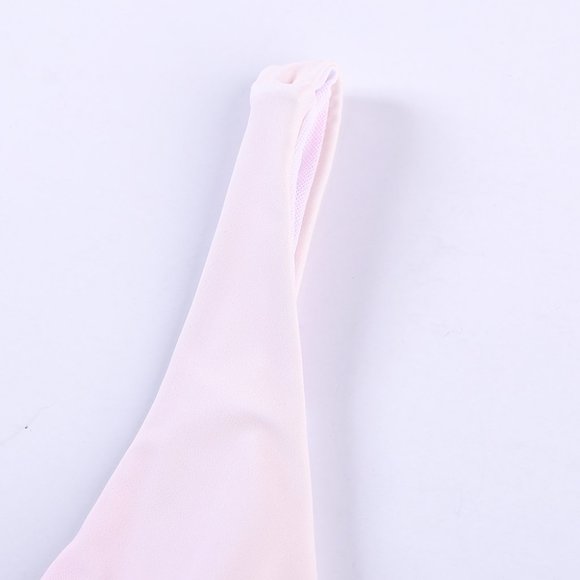 HOST PICK! Pink Ombre Drawstring Ruched Sides Backless Monoki. barbiecore - Picture 11 of 16